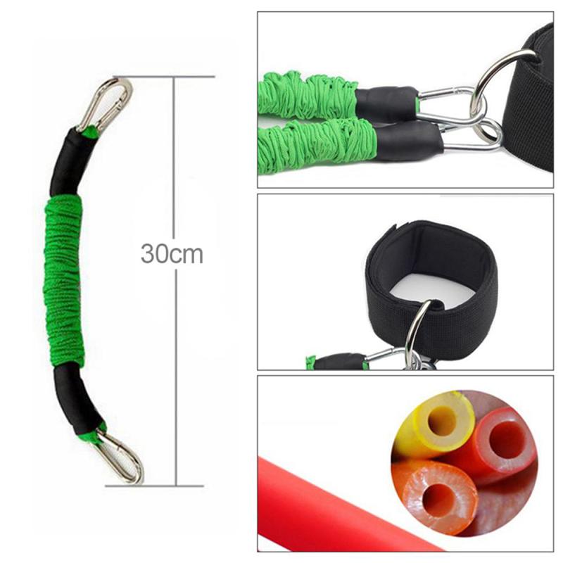 Leg Bounce Rope With Foot Buckle Puller Taekwondo Training Strap Ankle Stretch Resistance Rope