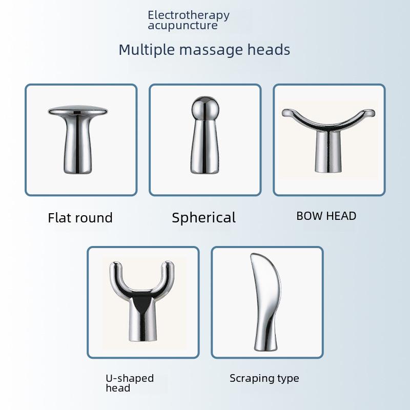 Перезаряжаемая ручка Meridian: Электронный акупунктурный массажер с интеллектуальным поиском точек акупунктуры и импульсной терапией.