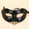 Adult Half Face Masquerade Mask Halloween Party Cosplay Gold Black White Costume Accessory