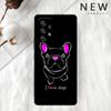 Чехол Французский бульдог Черно-белый для Samsung Galaxy A52 A12 A53 A32 4G A13 A51 A21s A71 A22 A33 A72 A31 A03s Чехол для телефона