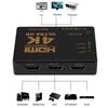 4K 2K 3x1 HDMI Cable Splitter HD 1080P Video Switcher Adapter 3 Input 1 Output Port HDMI Hub for Xbox PS4 DVD HDTV PC Laptop TV