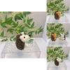 Sweet And Adorable Hedgehog Plush Pendant Keychain Soft Toy Perfect For Children