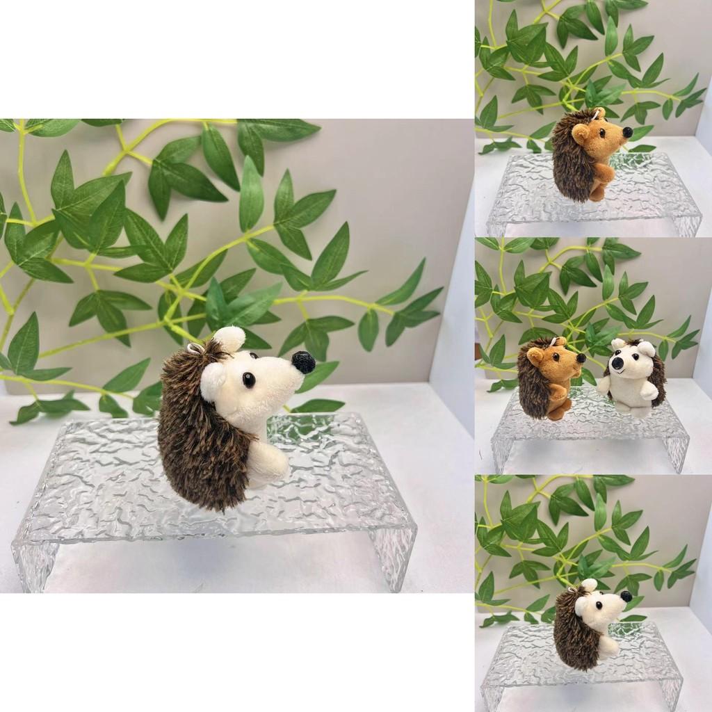 Sweet And Adorable Hedgehog Plush Pendant Keychain Soft Toy Perfect For Children
