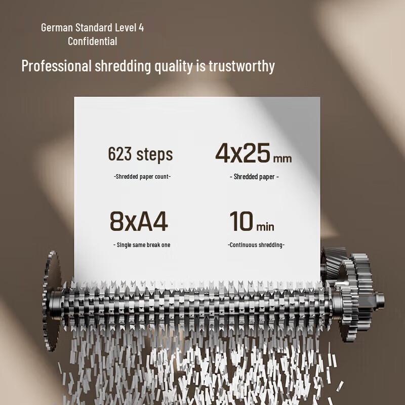 Deli GA702 High-Security Paper Shredder