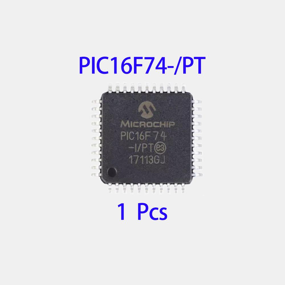 1~100Pcs PIC16F74-I/PT Qfp44 Surface Mount Smd Chip 8 Bit Pic Microcontroller Mcu Integrated Circuit For Electronic Diy Project