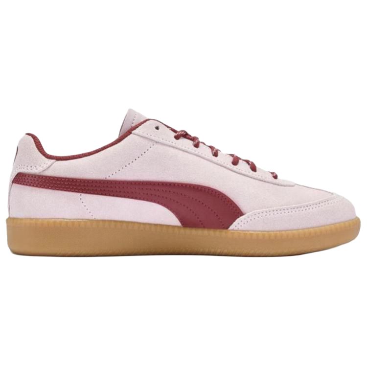 Puma 9-T Замшевые Удобные Низкие Тренировочные Кроссовки Унисекс Розовые 406756-06