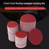 2-Inch Self-Adhesive Flocking Sandpaper for Woodworking and Pneumatic Dry Grinders