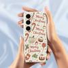 For Samsung Galaxy S25+ Case Merry Christmas Pattern Printing Straight Edge TPU Phone Back Cover