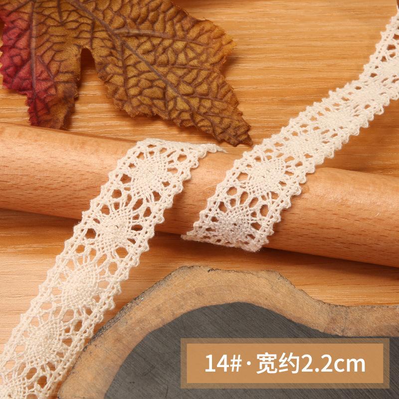 Полое кружево ручной работы своими руками Декоративный кружевной ремешок Одежда Скатерть Шторы Ткань Материал Хлопковая нить Кружевной край