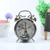 4-дюймовый металлический гальванизированный античная бронза бронзовый будильник ночник креативный звонок детский студенческий настольный будильник