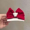 Rabbit Children Red Bow Hairpin Crown Ancient Style Hairpin Lovely Hanfu Hair Sticks  Girls