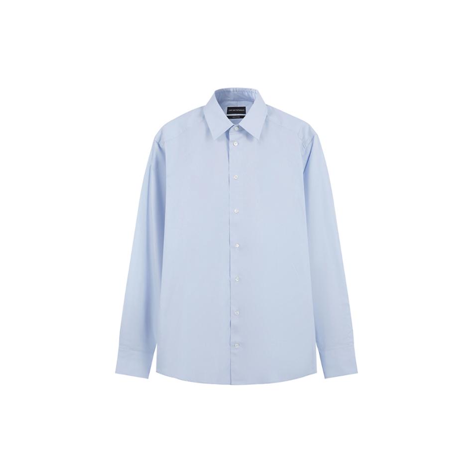 Emporio Armani Рубашка мужская FW23 Синяя 01CN50-01C68-700