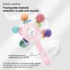 Rattle Ball Grip Tooth Glue Grinding Teeth Can Chew High Temperature Boiling Grip Baby Educational Toys
