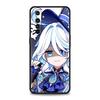 Чехол Genshin Impact Милая Фурна для Realme 12 11 10 9 8 5G 7 6 GT5 GT3 GT2 Pro Plus C21 C11 C25 C35 GT Neo 2 3 3T 5