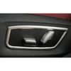 For BMW 5 Series G30 2018- ABS Silver Seat Button Handle Frame Cover Trim 2X