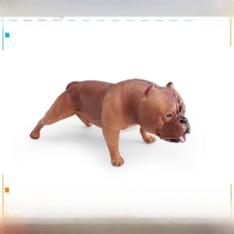 Американский Булли Питбуль ПВХ Модель Животного для Обучения Ребенка и Домашнего Декора