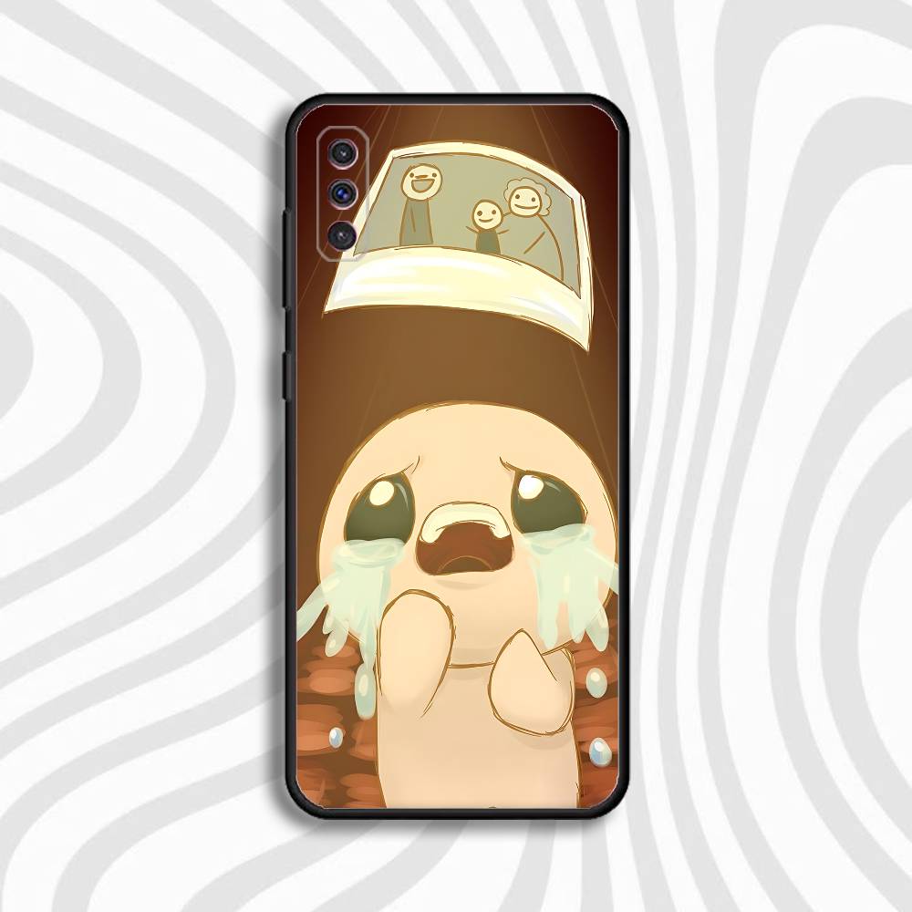 The B-Binding of I-Isaac Phone Case For Samsung S10,S21,FE,S21 ,S26,S25,S24,S23,Ultra,S9,S22,Plus Black Shockproof TPU