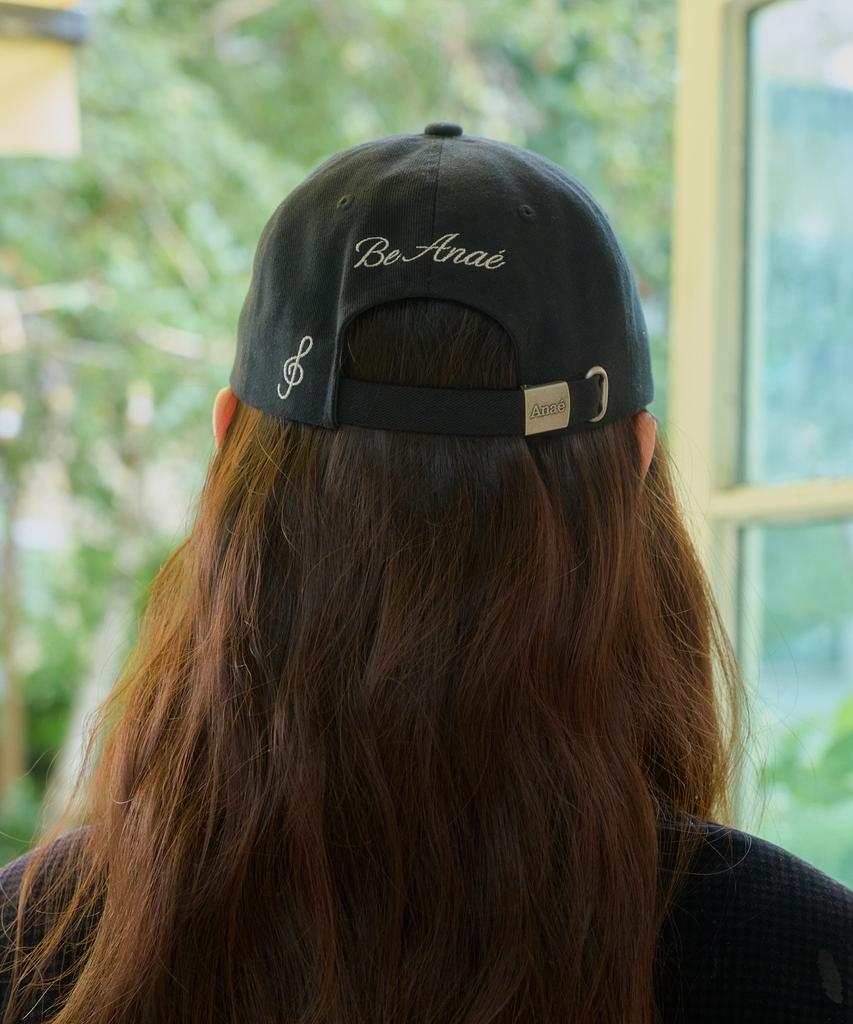 ANAE Signet Cap Black
