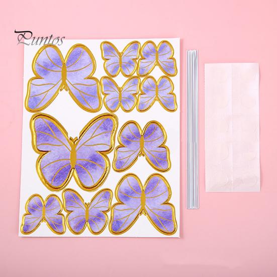 Популярные простые в использовании 2 стиля украшения торта многоцветные пищевые для выпечки