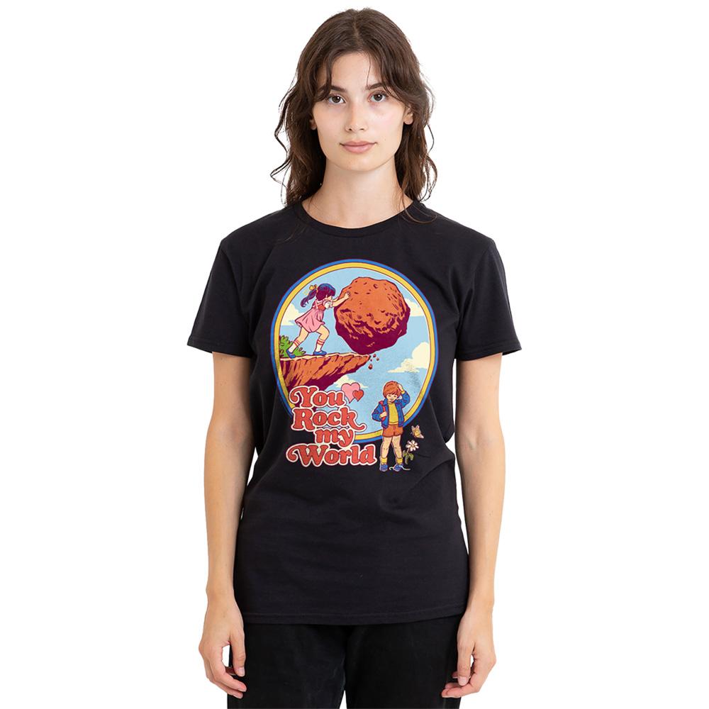 Steven Rhodes Womens/Ladies You Rock My World T-Shirt