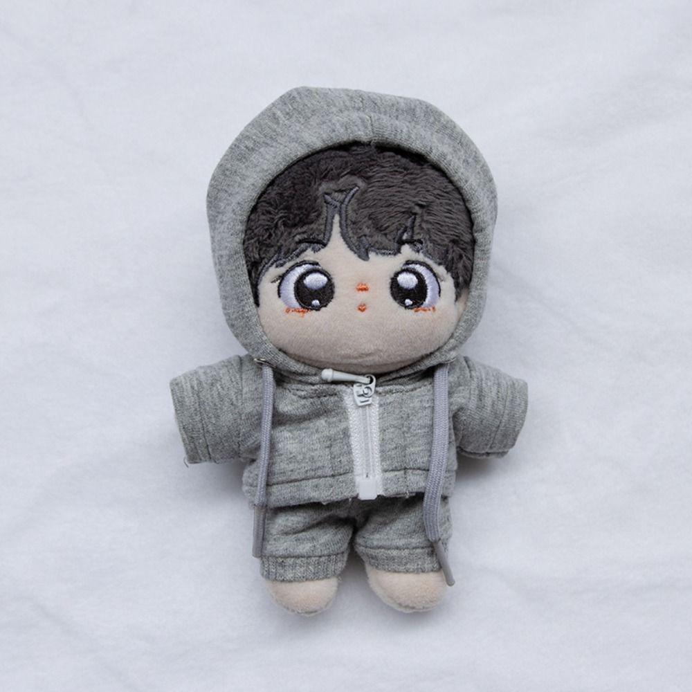 Милые Толстовки Ручной Работы, Повседневная Одежда, Топы для Кукол, Толстовки, Наряды для Хлопковых Кукол 10/20см