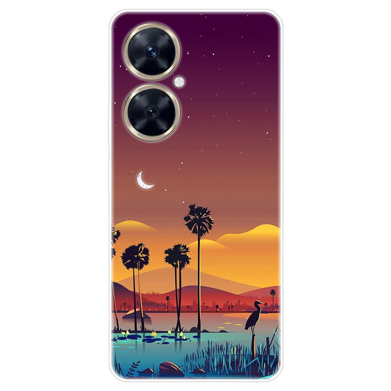 Для Huawei nova 11i nova11i чехол Мягкая силиконовая задняя крышка Чехол для телефона с рисунком из мультфильма Разнообразие