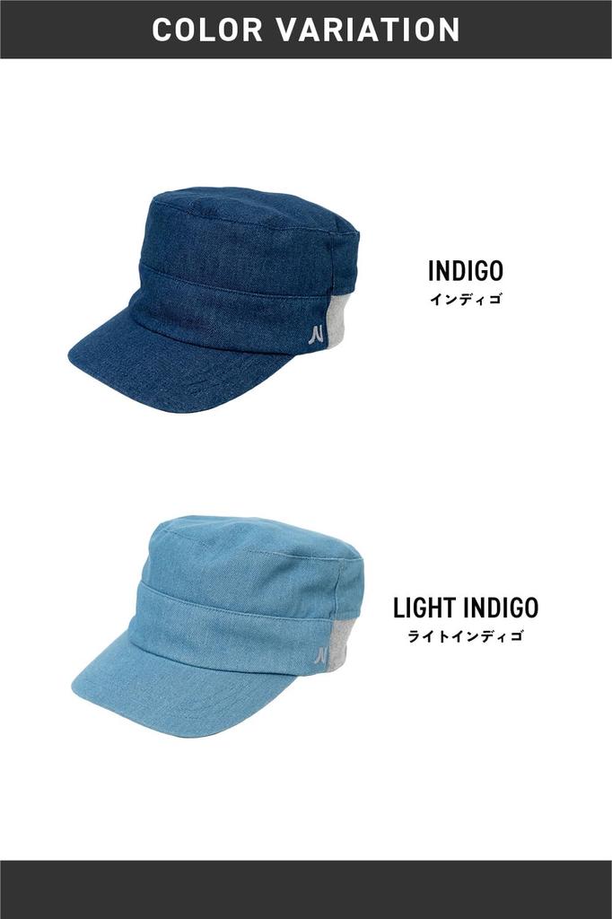 Nakota Denim Work Rib and Plus Deep Solid Denim Work Rib Size Light Indigo Cap, Men's Women's, Sizes, Summer, Autumn, Winter, Comfortable, Fit, Color,