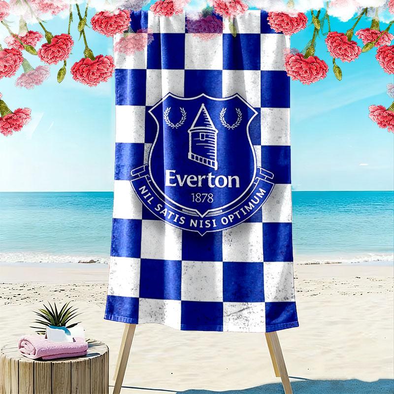The Blues logo Print Beach Towel, Large Soft Quick Dry Towel for Beach Camping Swimming