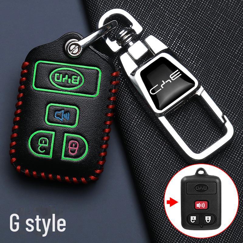 Роскошный чехол для ключа для автомобилей BYD: Модели Qin, Song Pro, Han, Dolphin, Yuan, UP, Seal и Seagull