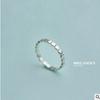 Корейский трендсеттер крученое кольцо с посеребрением s925 для женщин - Модное украшение на указательный палец