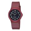 Аналоговые часы унисекс MQ-24UC-4B матово-бордовые, уретановый ремешок, доступная цена "Cheap Casio", международная модель [параллельный импорт]