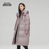 XueZhongFei Women's Mid-Length Hooded Down Parka