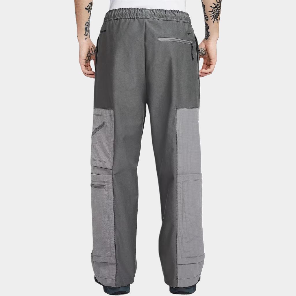 Nike Спортивные брюки Tech Dri-FIT Свободный крой Быстросохнущие Эластичные Функциональные Повседневные Штаны Мужские низ IF1344-068