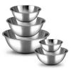 9 Sizes 16-32cm 304 Stainless Steel Mixing Bowls Set for Kitchen Restaurant Dinner Soup Salad Bowl Food Vegetable Container