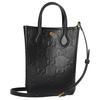 GUCCI Leather One Shoulder Handbag Mini Women's Black 790133-AADLO-1000