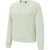 Simple Letter Quick-Dry Long Sleeve Casual Running Training Pullover Sweatshirt Women Sweatshirt Light-Green JL9548
