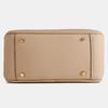 Urban Minimalist PU Shoulder Crossbody Bag 26cm Commuter Bag with Flap Zipper Design Double Straps Medium Soft Versatile Women's Bag