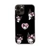 HK9 Kuromi Black Sofe Case for Samsung Note 20 Lite S24 Ultra S23 A03 A05 A06 A11 A71 A15 A16 A13 A24 A25 A33 A52 A53 A50 M55 M35 Plus