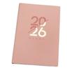 Wear-resistant 2026 Schedule Planner Notepad 12 Months 365 Days Efficiency Notebook  School