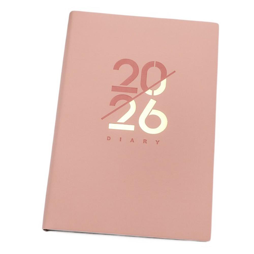 Wear-resistant 2026 Schedule Planner Notepad 12 Months 365 Days Efficiency Notebook  School