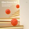 Бесшумный мяч с высоким отскоком, тренировочная игрушка, детский бесшумный баскетбольный спортивный инвентарь для занятий в помещении