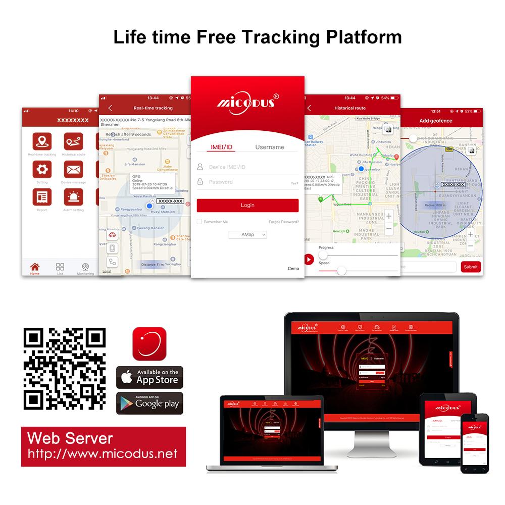 MiCODUS Самый дешевый мини GPS-трекер для автомобиля, GPS, мотоцикла, MV710, 8-95 В, отключение подачи топлива, превышение скорости, вибрация, оповещения ACC, автомобильный трекер, бесплатное приложение