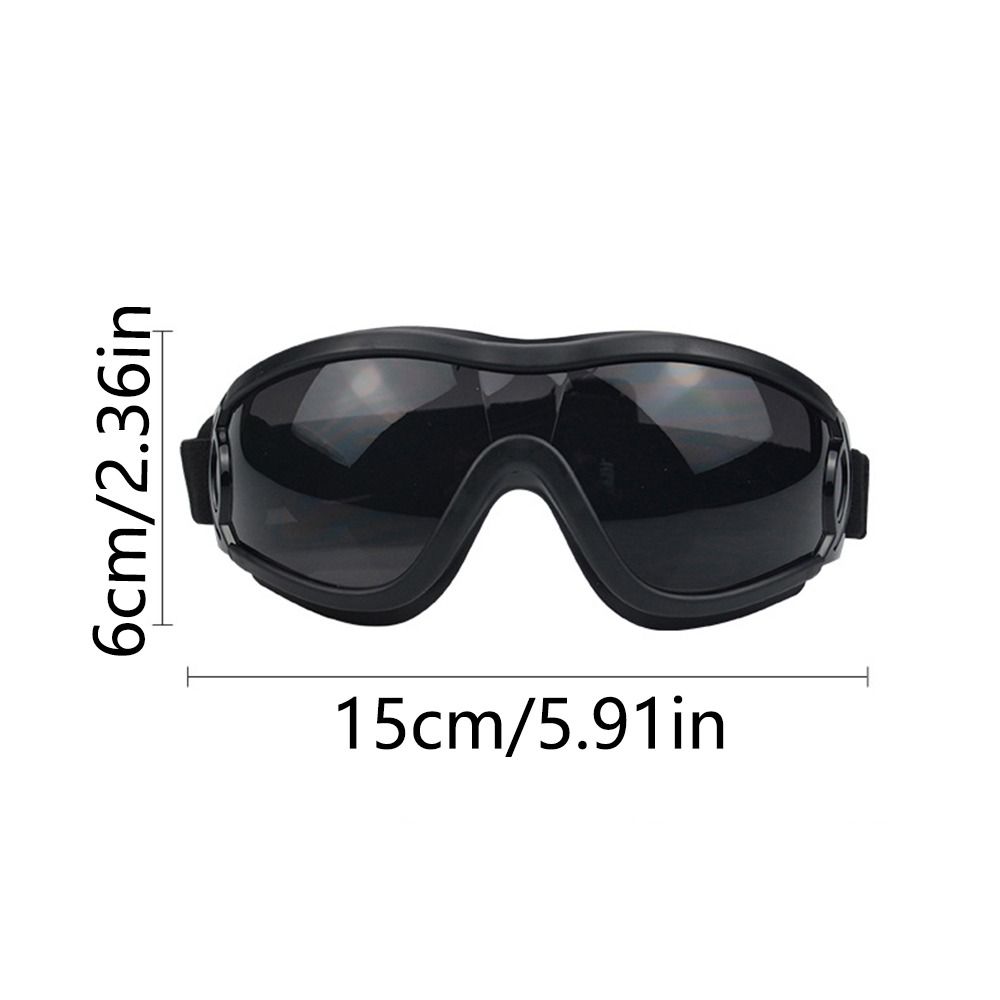 Adjustable Strap Dog Sunglasses Anti-Fog Pet Glasses Dog Eye Wear Protection Medium Large Dogs