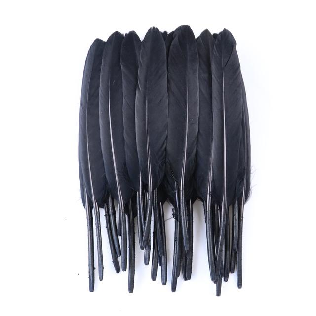 Natural Goose Feather 10-15cm Colorful Feather for Crafts DIY Jewelry Headress Carnival Dream Catcher Plumes Decor