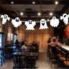 Halloween Shopping Mall School Party Arrangement Skull Pumpkin Bat Flag Latte Flower Custom Style