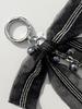 SIMILLENT TULL RIBBON KEYRING_BLACK