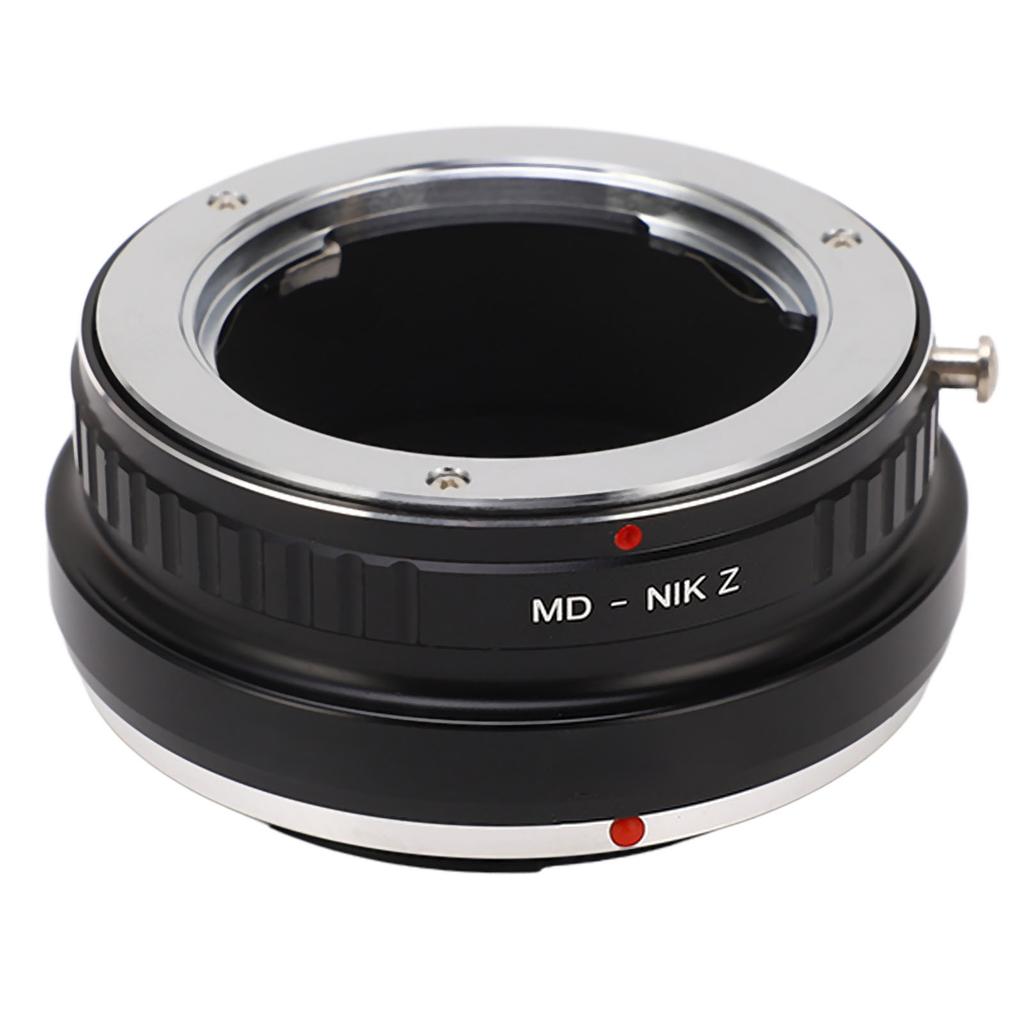Lens Mount Adapter High Accuracy Lens Converter Ring for Minolta MD Lens To for Nikon Z Bayonet