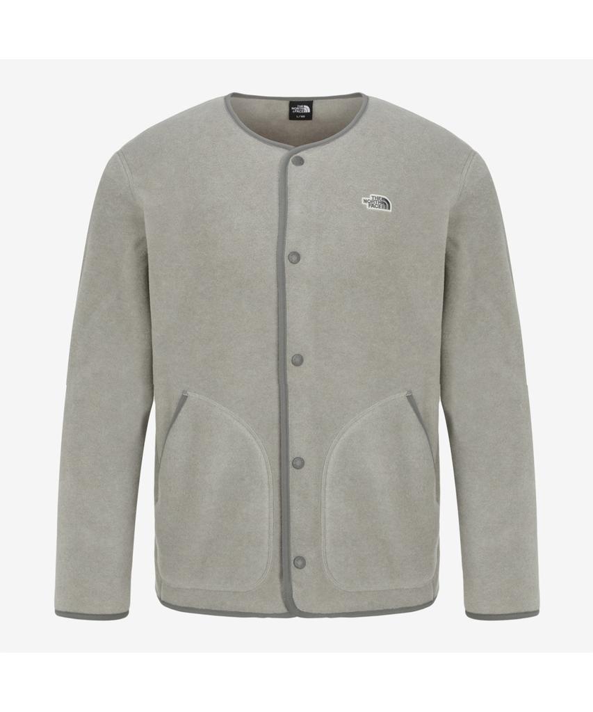 The North Face Nj4Fr60A Мужской флисовый кардиган Albano Ex Светло-серый