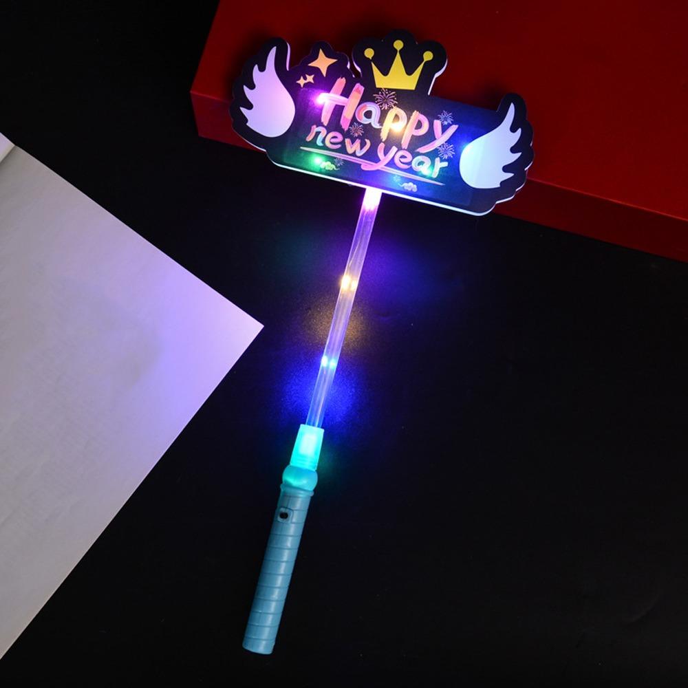 Glowing in Dark LED Glow Hair Bands Fun Luminous Rod New Year Glow Sticks  Birthday Party