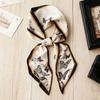 Spring and Autumn Thin and narrow long silk scarves Women's Korean version Summer decoration with shirts, suits, scarves, headbands, streamers, tied b